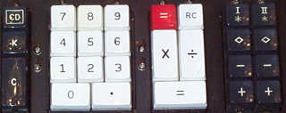 Burroughs C3550 Keyboard